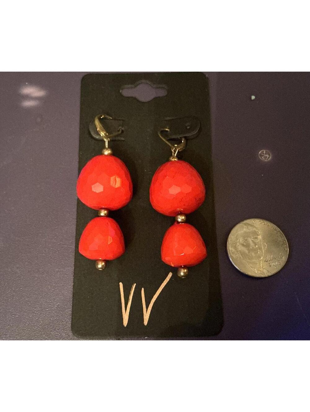 Strawberry Bloom Earrings